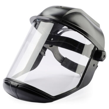 Schleifschutzhelm mit Visier